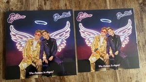 ELTON JOHN & BRANDI CARLILE - PURPLE MARBLE VINYL LP + SIGNED PRINT - Imagen 1 de 3