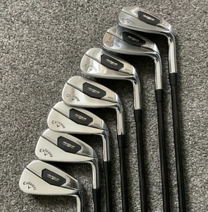 Callaway Rogue ST Pro Iron Set / 5 - Pw + Aw / Tensei 75 S Flex - Picture 1 of 5