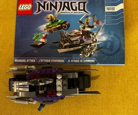 Incomplete Lego Ninjago OverBorg Attack (set 70722)