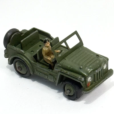 Juguetes Dinky Meccano 674 Austin Champ de colección con conductor hechos en Inglaterra Foto 1 de 4