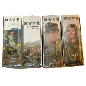 MASH DVD Box Set The 1, 2, 3, 4 Complete Seasons Free Postage & Returns - Picture 1 of 6