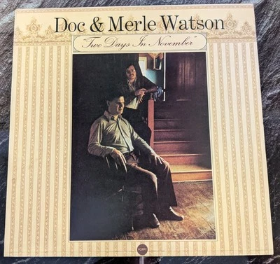 DOC AND MERLE WATSON  Two Days In November  LP - Image 1 of 4