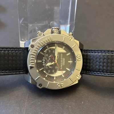 Reloj ANDROID Silverjet Hombre SUIZO ISA817/201 Acero Cronógrafo Cuarzo 50 mm Foto 1 de 4