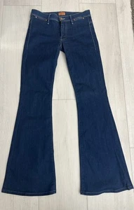 Mother Jeans The Curfew Flared Denim Jeans Sz 26 Blue Skies and Promises - Picture 1 of 11