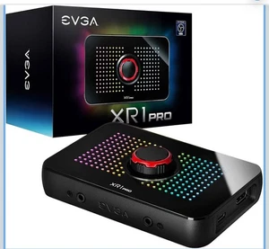 EVGA XR1 PRO Lite RGB Capture Card Certified for OBS USB 3.0 Stream Capture - Picture 1 of 8