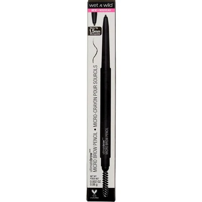 6 Pack Wet n Wild Ultimate Brow Micro Eyebrow Pencil, Deep Brown 649A, 0.002 oz - Image 1 of 2