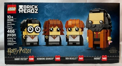 LEGO BRICKHEADZ 40495 Harry Potter, Hermione, Ron & Hagrid -NUEVO Precintado Foto 1 de 4
