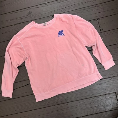 The Shirt Shop Tuscaloosa Alabama Sweatshirt XXL Elephant Game Day Peach - Image 1 of 4