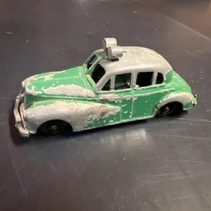 COCHE DE POLICÍA BUDGIE MODELS VINTAGE Nº5 Diecast Hecho en Inglaterra Verde - Imagen 1 de 5