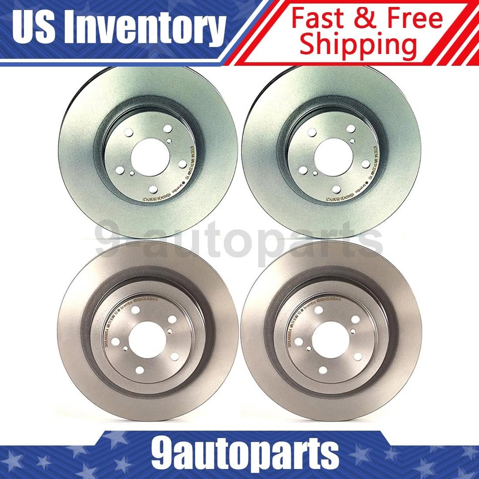 Rotores de freno de disco delanteros traseros Brembo OE para Subaru Impreza 2006 Foto 1 de 4