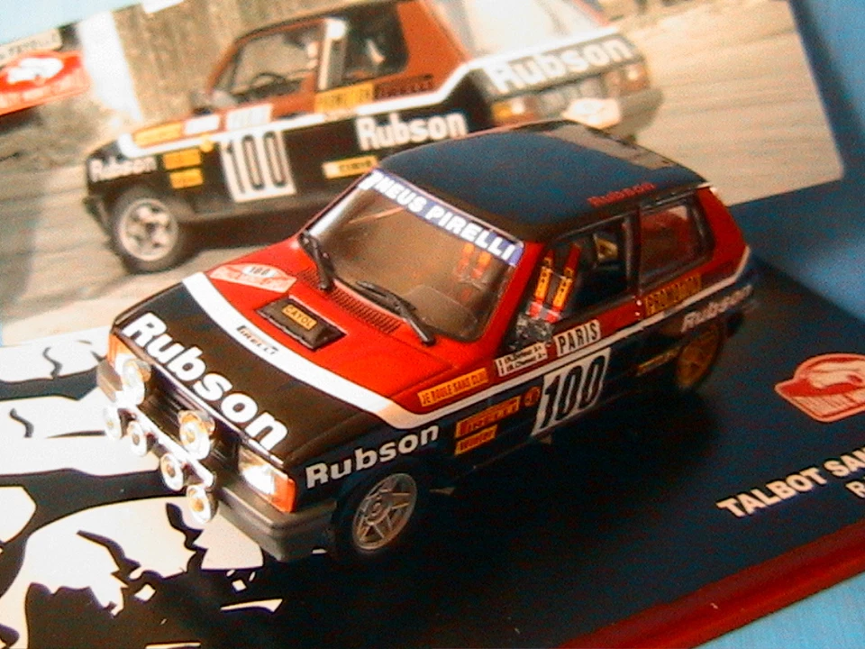 Talbot Samba Rallye #100 Rubson Rallye Monte Carlo 1983 Defour Chenez Ixo 1/43 - Immagine 1 di 1