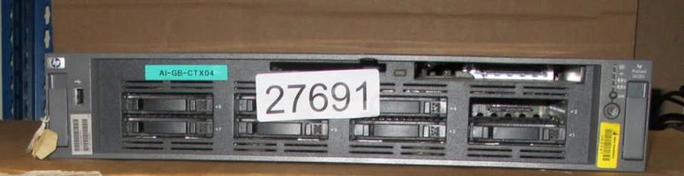 HP ProLiant DL385 as DL380 2 x Dual-Core 3Gb 2U Rack Mount Server - Image 1 of 1