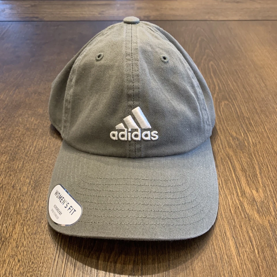 NUEVO Adidas Mujer Sábado Relajado Ajustable Sombrero/Gorra-Legado Verde Foto 1 de 4