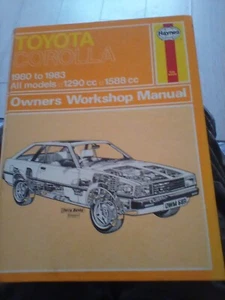 Haynes Toyota Corolla 1980 to 1983 All Models Owners Workshop Manual 683 superb - Picture 1 of 3