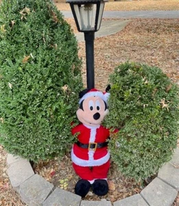 Disney Mickey Mouse Santa 42inch Plush Toy - Picture 1 of 5