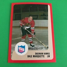 1988-89 ProCards Hockey - Dale Marquette - Saginaw Hawks IHL (NM)