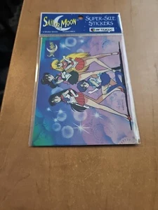 Sailor Moon jumbo super size stickers sticker vintage Artbox USA 1999 - Picture 1 of 3