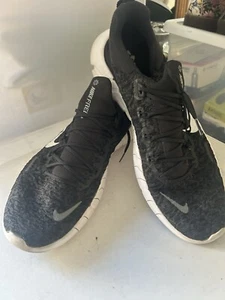 Nike Free Run 5.0 Men's Size 14 US CZ1884-001 Black Running Athletic Shoes - Picture 1 of 8
