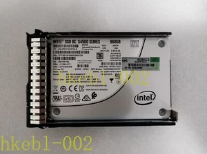 Disque dur serveur serveur SSD S4500 960 Go SATA 2,5" 6G pour HP DL360 DL380 Gen8 G8 G9 G10 - Photo 1/5