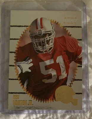 1996 Summit Premium Stock San Francisco 49ers Football Card #31 Ken Norton Jr. - Image 1 of 2