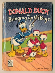 Walt Disney's Donald Duck Bringing Up The Boys Hardcover Book Whitman 1948 - Picture 1 of 3