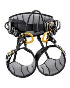 Petzl Sequoia Geschirr Größe 0, schwarz/gelb - Bild 1 von 3