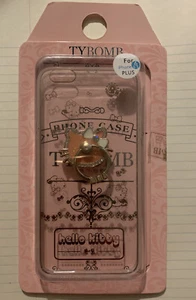 HELLO KITTY Suncrest iPhone 6 Cell Phone Case-Ring Holder Rhinestone Crystal NEW - Picture 1 of 9
