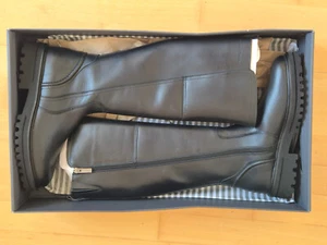 Botas negras Marc O'Polo 40 nuevas en embalaje original PVP 249 EUR cuero con suela perfilada - Imagen 1 de 8