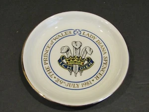 BONCATH POTTERY The Prince of Wales - Lady Diana Spencer 29th July 1981 Plate - Picture 1 of 5