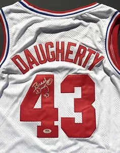 Maglia Brad Daugherty firmata autografata Cleveland Cavaliers All Star Psa/Dna - Foto 1 di 4