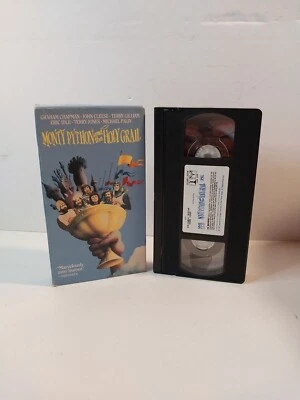Monty Python & the Holy Grail VHS Video Tape John Cleese Comedy  - Image 1 of 4
