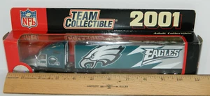 AS IS Box New PHILADELPHIA EAGLES NFL Football tractor Trailer TRUCK 2001 Rare - Picture 1 of 7
