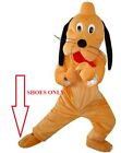 Costume de mascotte Pluto Dog SEULEMENT fête d'anniversaire film dessin animé cosplay NEUF