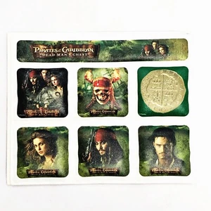 Pirates Caribbean Refrigerator Fridge Magnet Disney Dead Man's Chest Memorabilia - Picture 1 of 10
