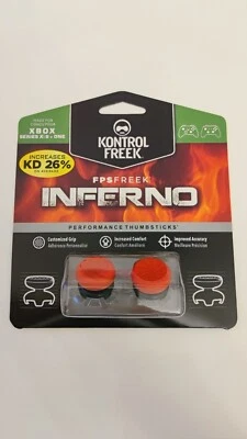 KontrolFreek FPS Freek Inferno Rosso Red per Xbox X S One 360 - Immagine 1 di 4