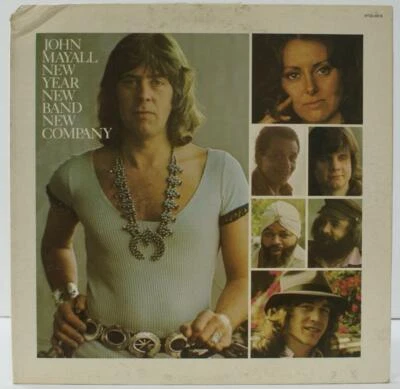 JOHN MAYALL - NEW YEAR NEW BAND NEW COMPANY - BLUES ROCK VINYL LP - Imagem 1 de 4