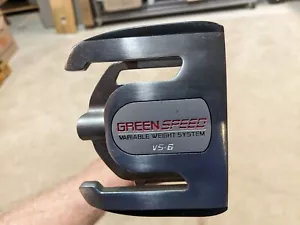 Tiger Shark Green Speed Variable Weight System VS-6 Putter Golf Club, RH, 34" - Picture 1 of 12