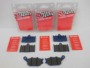 Brembo Bremsbeläge Bremsklötze vorne + hinten Suzuki GSF 650 1200 1250 Bandit S - Bild 1 von 1