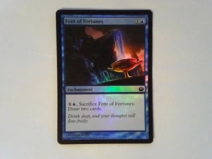 Foil Font of Fortunes Journey into Nyx - Magic the Gathering Mtg Blue - Picture 1 of 2