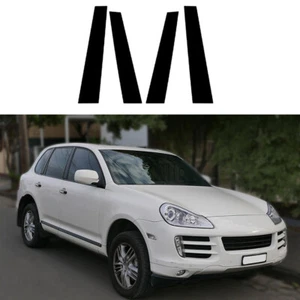4x Window Pillar Post Trim Glossy Black Fit Porsche Cayenne 9PA Chassis E1 03-10 - Picture 1 of 19