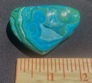 Mala-Chula (Botryoidal Malachite Chrysocolla) Specimen 80 grams - 2.8 Oz Congo - Picture 1 of 6