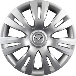 New Genuine Mazda 2 2007-2014 x4 15" Steel Wheel Trim Cover Cap DF7137170 - Picture 1 of 4