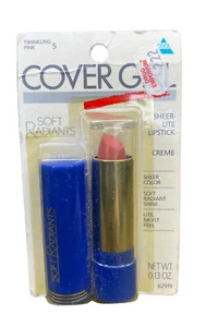 COVER GIRL Sheer lite Lipstick - TWINKLING PINK 05 DISCONTINUED New Old Stock - Picture 1 of 3