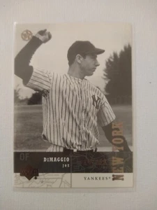 Joe Dimaggio 2003 UD Superstars #UD20 Baseball Card - Picture 1 of 2