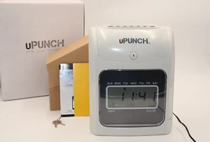 Upunch HN3500 Reloj de Tiempo No Calculante con 2 Teclas y Dos Tarjeteros de 10 Ranuras - Imagen 1 de 10
