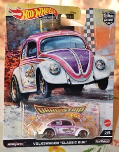 HOTWHEELS VOLKSWAGEN CLASSIC BUG DRAG STRIP DEMONS 2/5 NEW - Picture 1 of 8