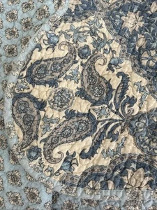 Waverly 3-teiliges King Quilt Set Blyth Bluebell wendbar mit King Shams - Bild 1 von 10