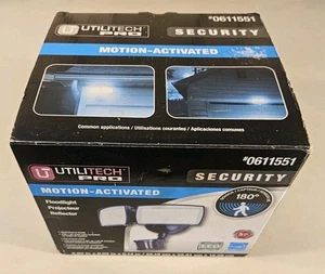 Utilitech Pro Motion-Activated LED Floodlight 0111651 Bronze - Picture 1 of 6
