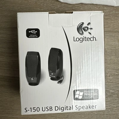 Logitech S150 Digital USB Stereo Computer Speakers NEW OPEN BOX (scuffed box) - Image 1 of 4