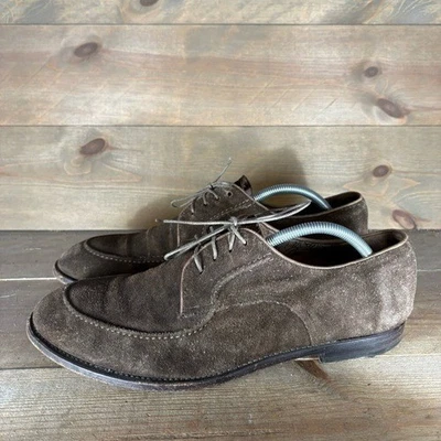 Paul Smith Hombre Talla 10 Zapatos Marrón Gamuza Confort Zapatos de Vestir Casales Foto 1 de 4